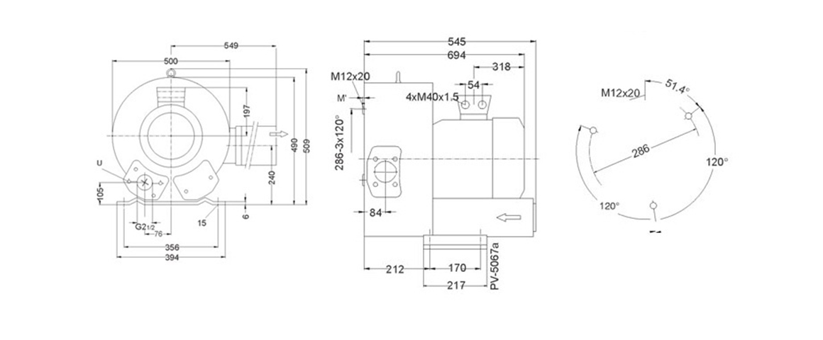 2HB 820 H37 高壓鼓風機